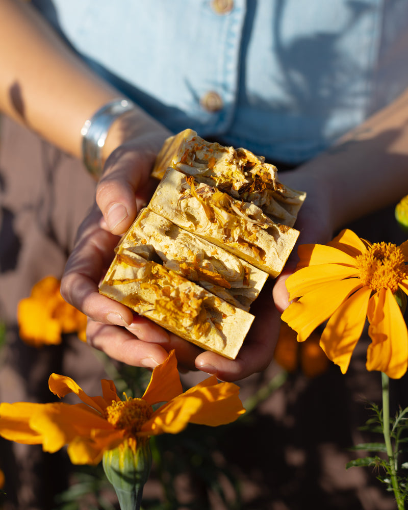 Jabón de Calabaza y Cempasúchil 🌼